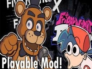 FNF vs Freddy Fazbear Sings ShowTime Online Game