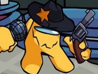 FNF vs Yellow Impostor Sheriff Showdown Online Game