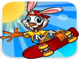 Bunny Skater Action Game