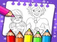 Miraculous Ladybug Coloring Book Online Game