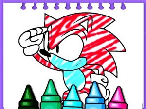 BTS Sonic Coloring Book Online Game