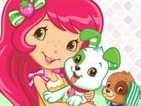Strawberry Shortcake Puppy Care Online Game