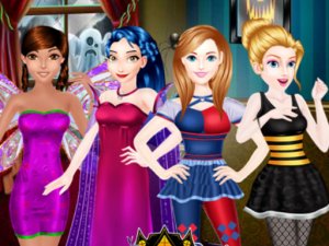 Royal Halloween Party Dress Up Online Game
