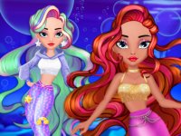 Diamond Mermaids Dress Up Game