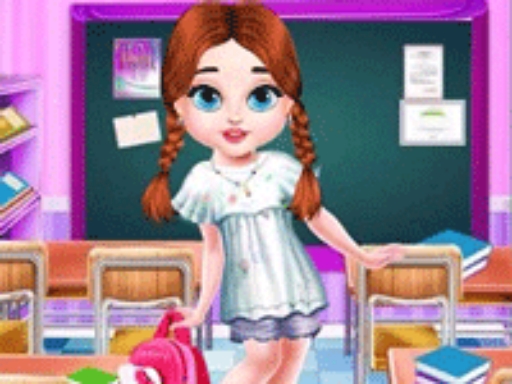 Baby Taylor Caring Story Studying Online Game