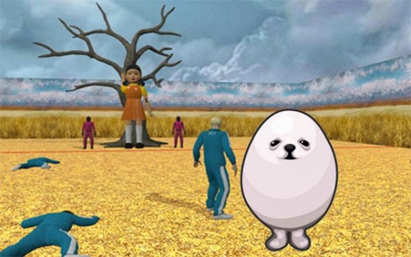 Eggdog Red Light Green Light Online Game