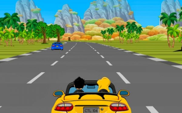 Car Rush Game: Retro Racing Challenge Online