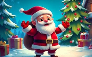 Santa Bounce: Holiday Brick Puzzle