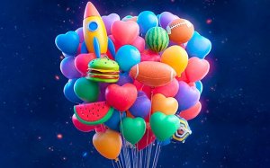 Merge 3D Balloons: Match Puzzle Online Game