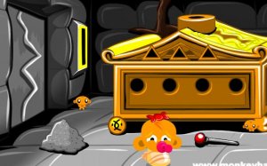 Monkey GO Happy Stage 341: Ancient Treasure Adventure Online Puzzle Game
