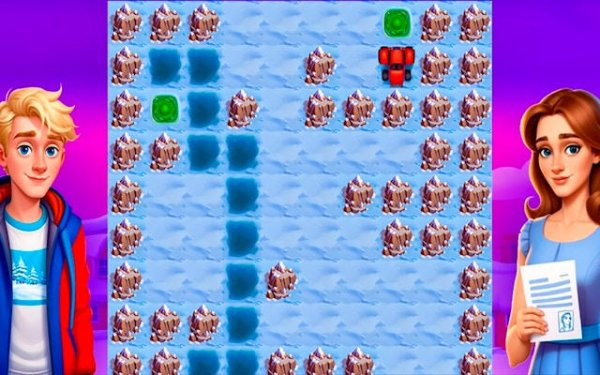Xmas Snow Challenge - Maze Puzzle Game Online