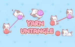 Kitten Yarn Untangle Puzzle