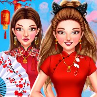 Celebrity Chinese New Year Look Dress Up Game
