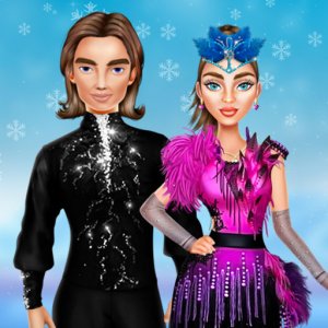 Ice Skating Ballerina Dress Up Game