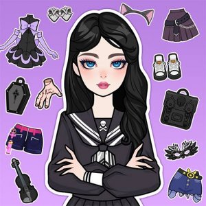 Magical Diary: Paper Dress Up Online Game